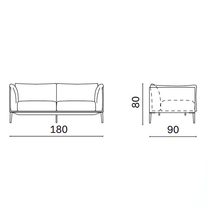 Диван Novamobili Kubì - фото-2 | interior market