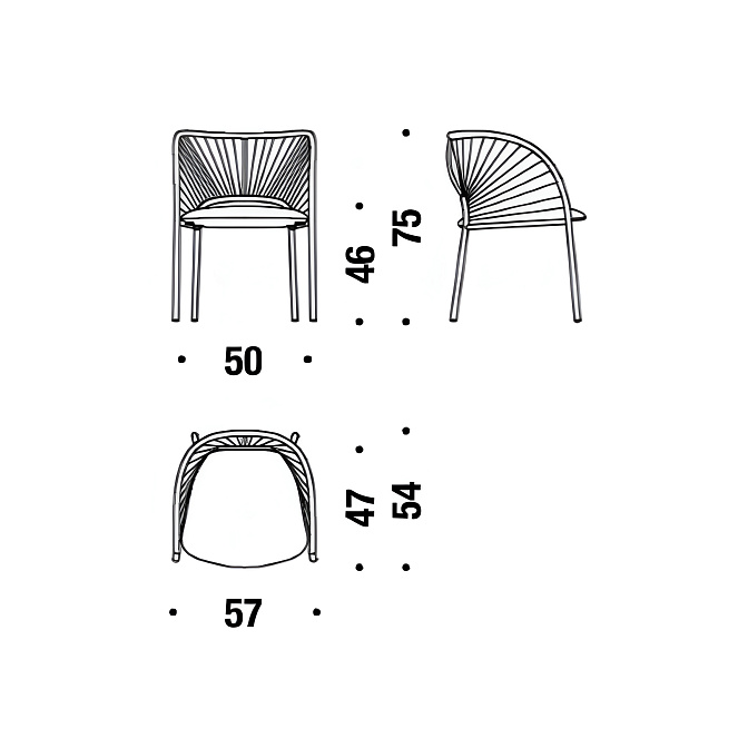 Стул Moroso Yumi - фото-4 | interior market