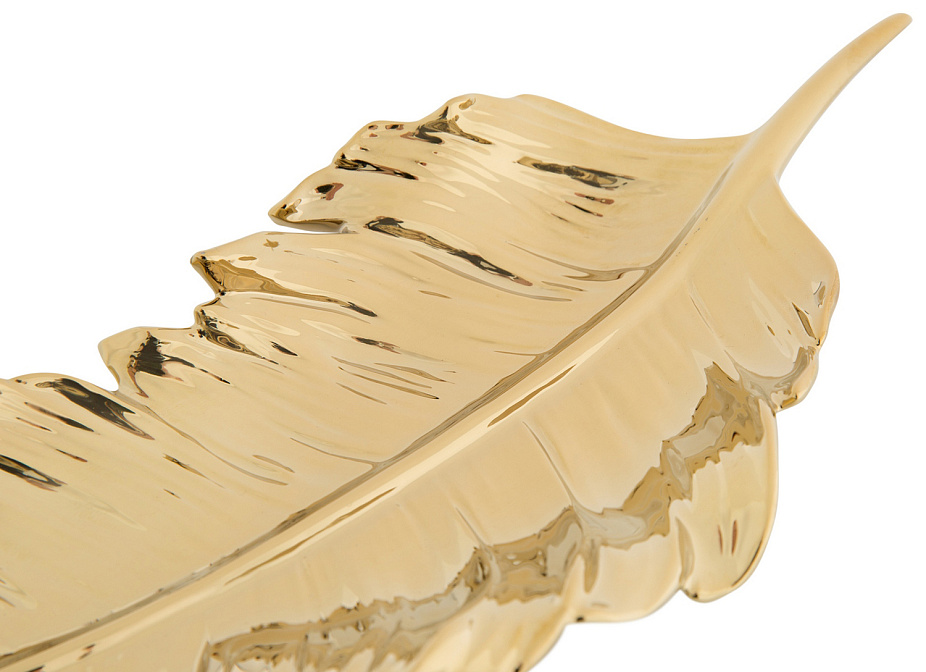 Декор, 42*14*4, ceramic / gold - фото-3 | interior market