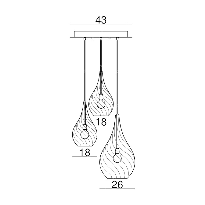 Потолочный светильник  CANGINI&TUCCI LACRIMA - фото-3 | interior market