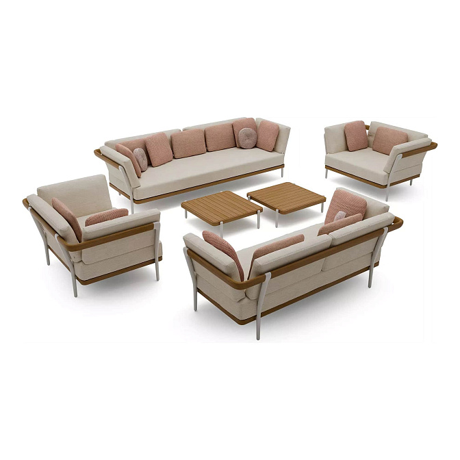 Диванный гарнитур для улицы Manutti Flows - фото-1 | interior market