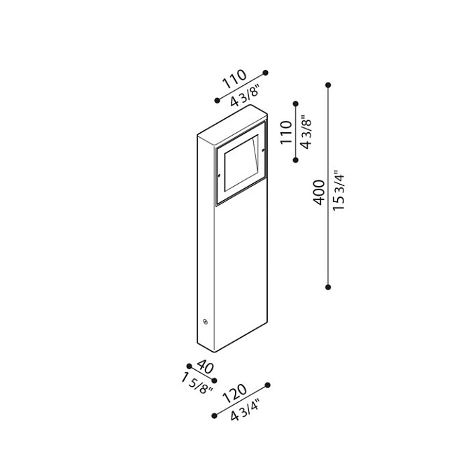Уличный светильник  Lombardo  - фото-2 | interior market
