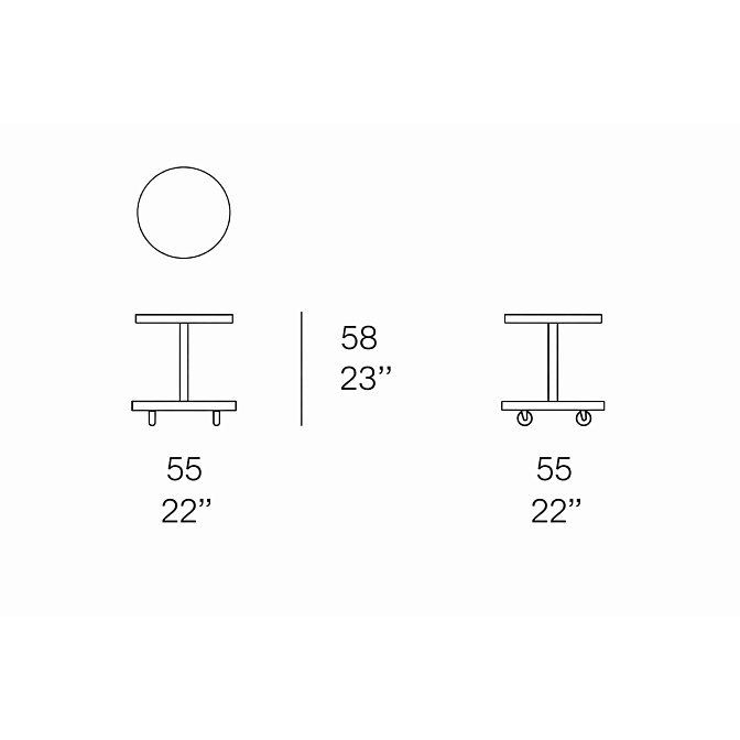 Журнальный столик Paola lenti GIORGIO - фото-3 | interior market