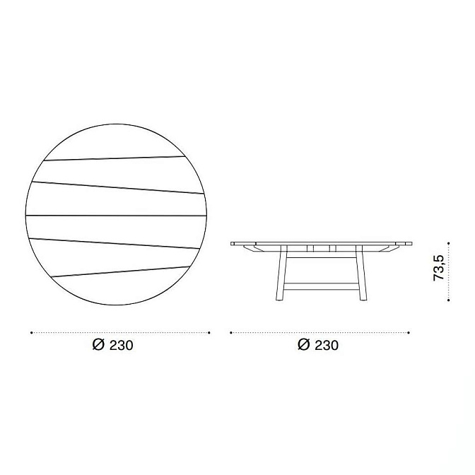 Обеденный стол Ethimo Rafael - фото-4 | interior market