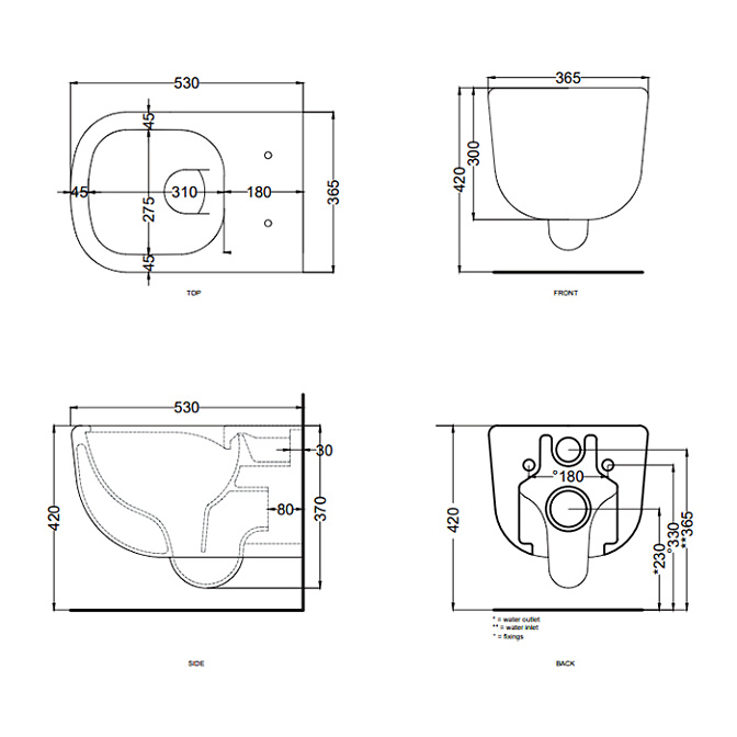 Подвесное биде Cielo ERA - фото-3 | interior market