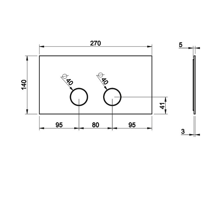 Клавиша Gessi INCISO - фото-6 | interior market