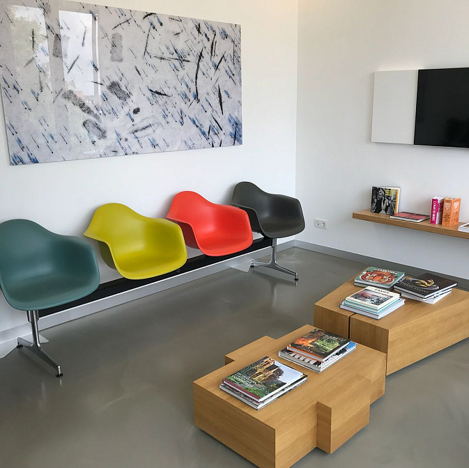Офисное кресло Vitra Eames Plastic Chairs RE - фото-3 | interior market