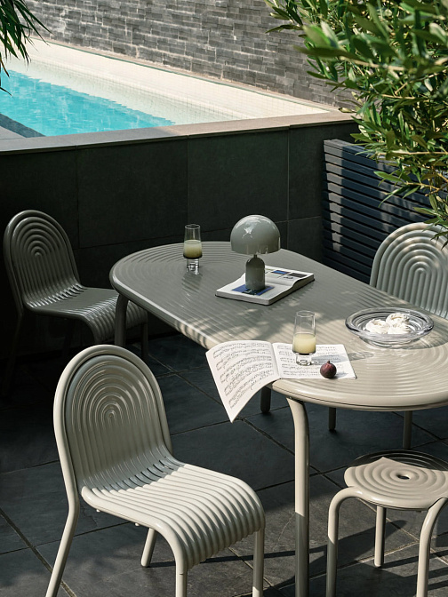 Стул для улицы Tom Dixon Groove Side Chair - фото-2 | interior market