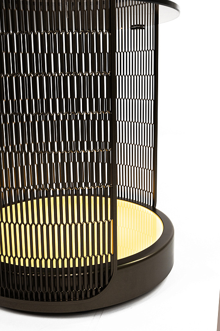 Столик прикроватный с подсветкой FLOU CHIARO DI LUNA - фото-5 | interior market