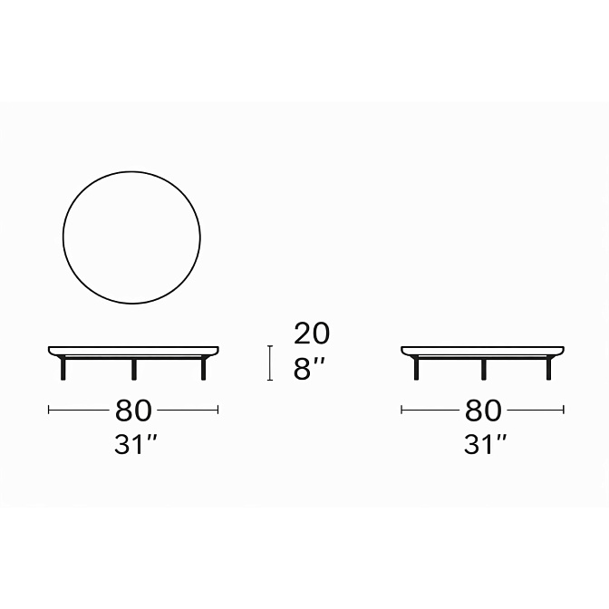 Журнальный столик Paola lenti Tajine - фото-5 | interior market