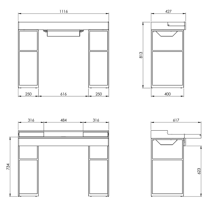 Офисный стол Yomei Magic Desk - фото-5 | interior market