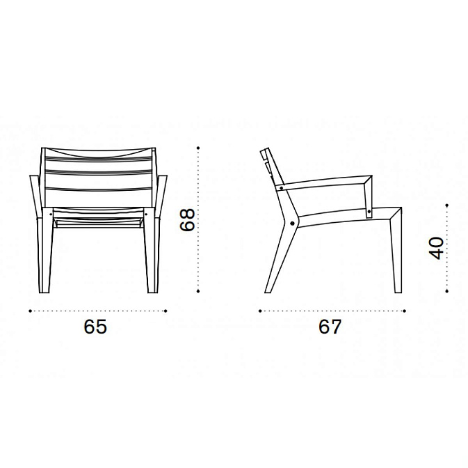 Кресло для улицы Ethimo Ribot - фото-8 | interior market