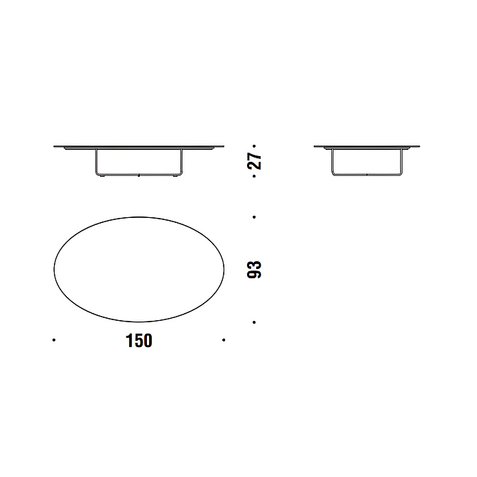 Журнальный столик Moroso GALAXY - фото-3 | interior market