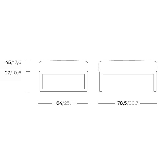 Пуф Kettal Landscape - фото-2 | interior market