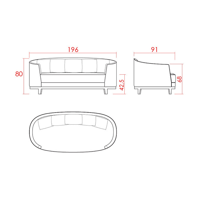 Диван JNL Carmé - фото-3 | interior market