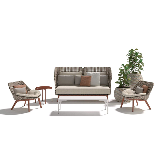 Кресло для улицы Dedon MBRACE ALU - фото-2 | interior market
