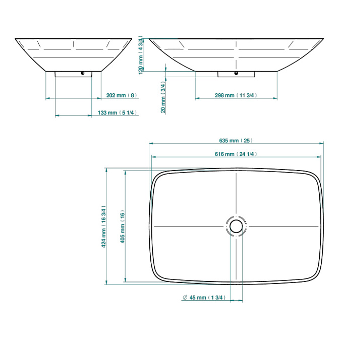Раковина  THG  - фото-3 | interior market