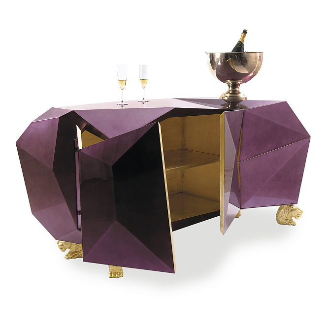Комод Boca do Lobo Diamond Amethyst - фото-7 | interior market