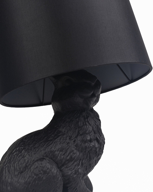 Настольная лампа Moooi Rabbit Lamp 8718282300405 + 8718282337906 - структура - black polyester  - фото-3 | interior market