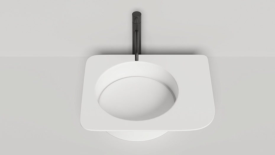 Раковина накладная матовая SALINI NINFEA 02 - фото-2 | interior market