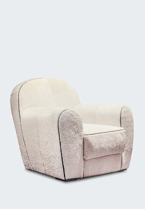 Кресло Baxter AMBURGO BABY MOUTON - фото-1 | interior market