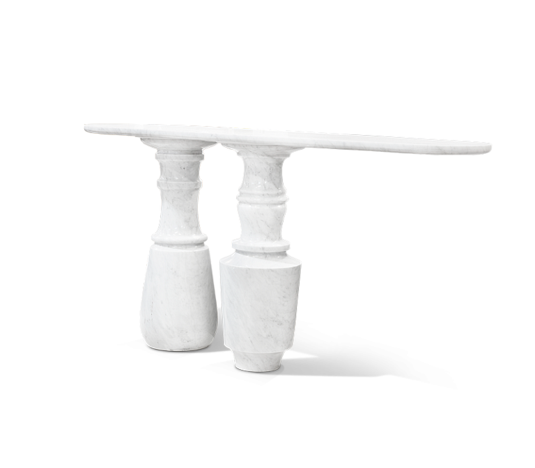 Консоль  Boca do Lobo Pietra Carrara Console - фото-2 | interior market