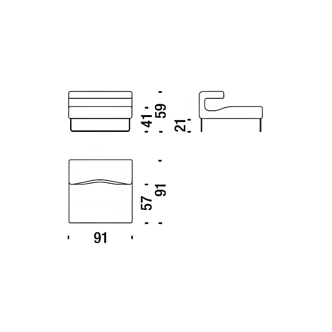 Кресло Moroso Lowseat - фото-4 | interior market