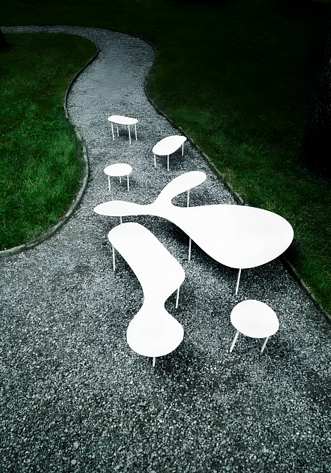 Стол для улицы Living Divani Rabbit & the Tortoise Collection - фото-2 | interior market