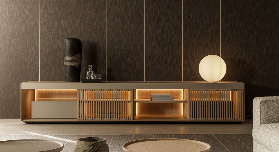 Мебель под ТВ Molteni Living box - фото-2 | interior market