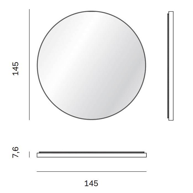 Зеркало Novamobili Astrid - фото-5 | interior market