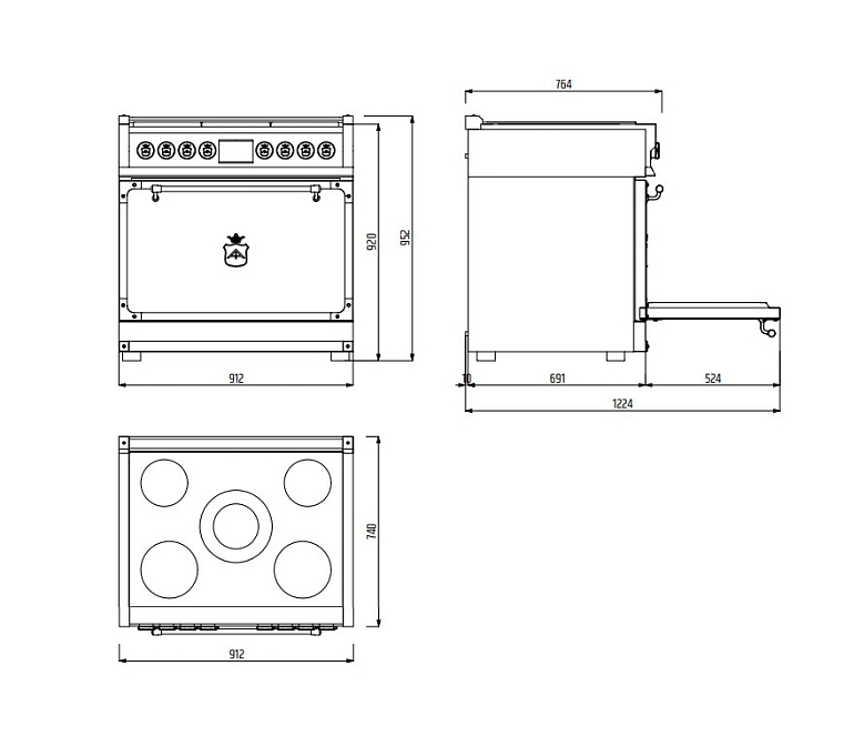 Варочная панель Gullo Fiorentina - фото-9 | interior market