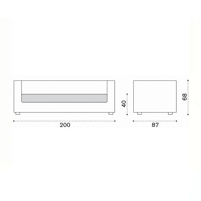 Диван для улицы Ethimo Cube - фото-5 | interior market