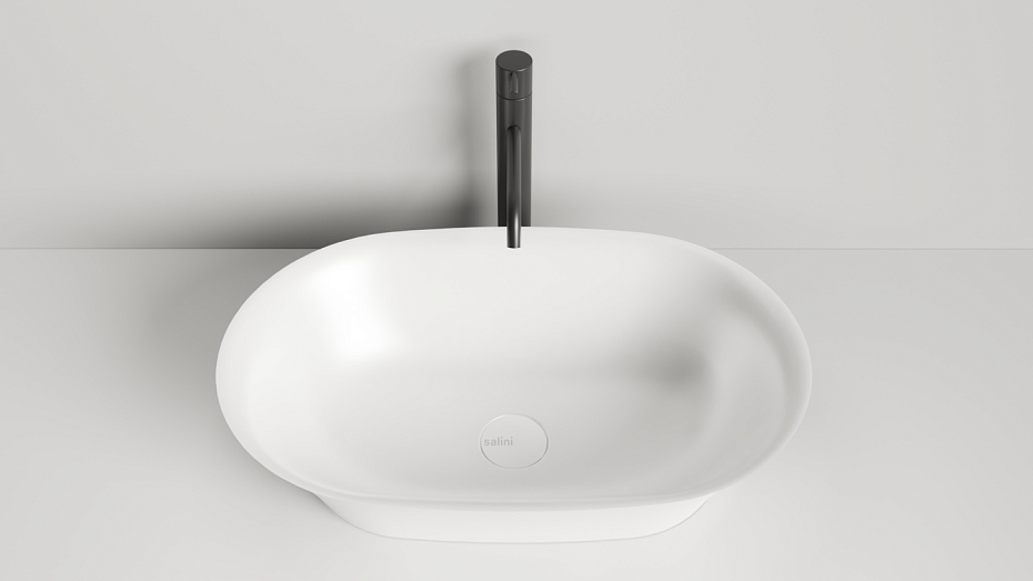 Раковина накладная матовая SALINI MONA - фото-3 | interior market