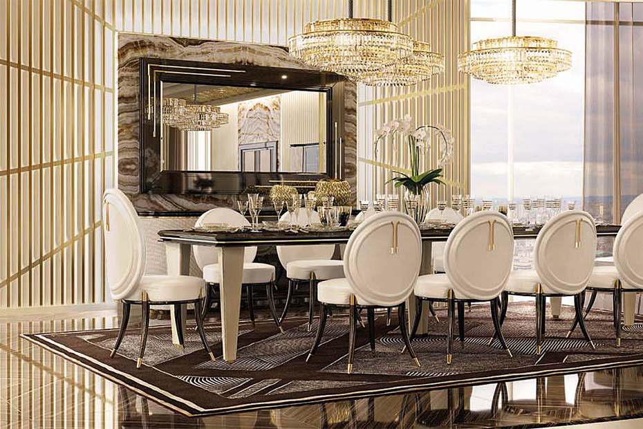 Стол обеденный Turri Noir - фото-4 | interior market