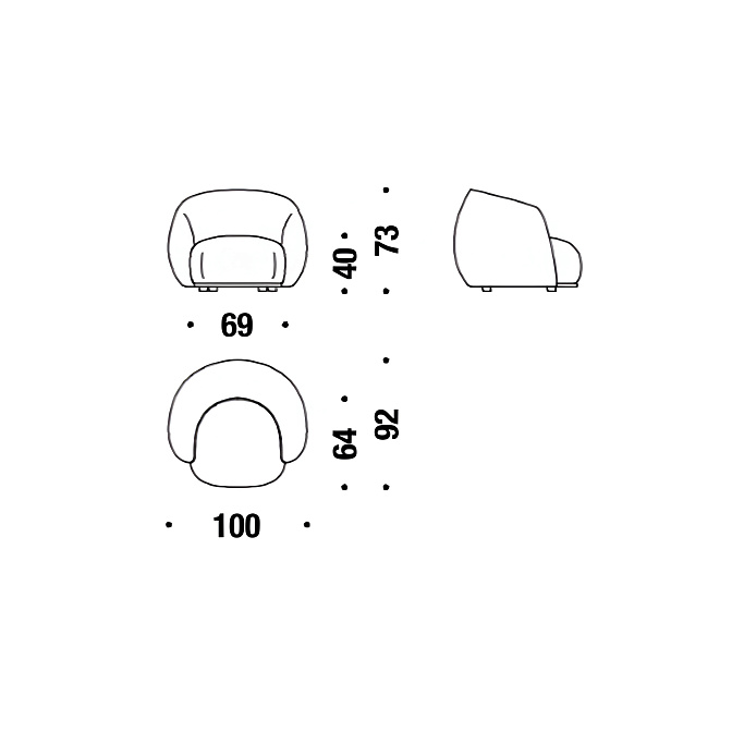 Кресло Moroso PACIFIC - фото-4 | interior market