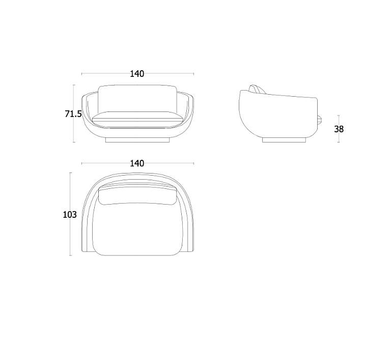 Диван Malerba MONTREAL - фото-3 | interior market
