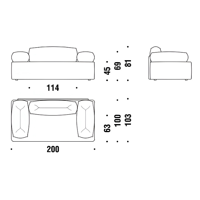 Диван Moroso D-Uffle - фото-3 | interior market