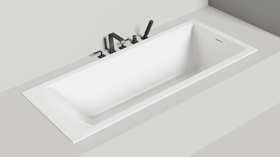 Встраиваемая ванна SALINI CASCATA KIT 180x80 - фото-4 | interior market