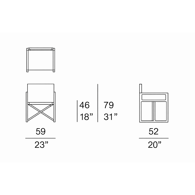 Стул для улицы Paola lenti Portofino - фото-6 | interior market