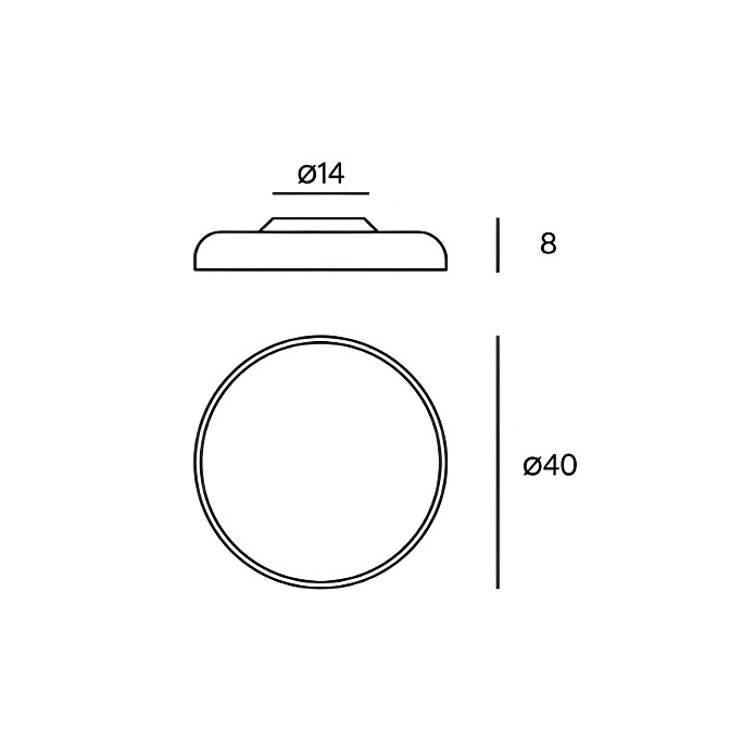 Потолочный светильник  Lumen Center Zero - фото-4 | interior market