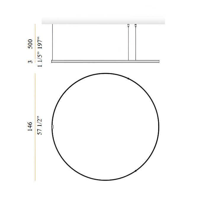 Потолочный светильник  Panzeri ZERO ROUND - фото-5 | interior market