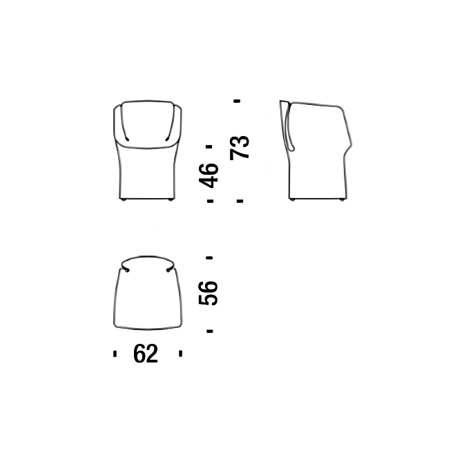 Кресло Moroso Big Mama - фото-4 | interior market