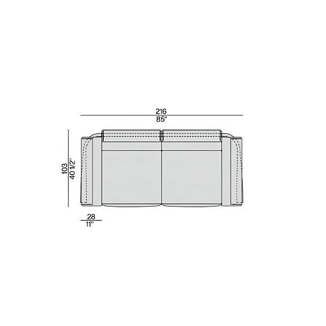 Модульный диван Porada RONNY - фото-5 | interior market