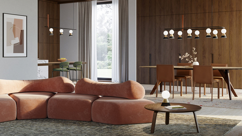 Потолочный светильник  Masiero BOZU S8 OV - фото-3 | interior market