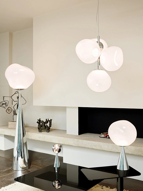 Настольная лампа Tom Dixon Melt Cone Fat Table Light - фото-4 | interior market