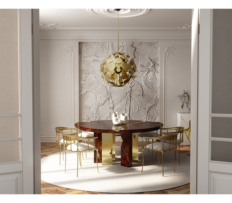Обеденный стол Boca do Lobo Empire Round Dining Table - фото-7 | interior market
