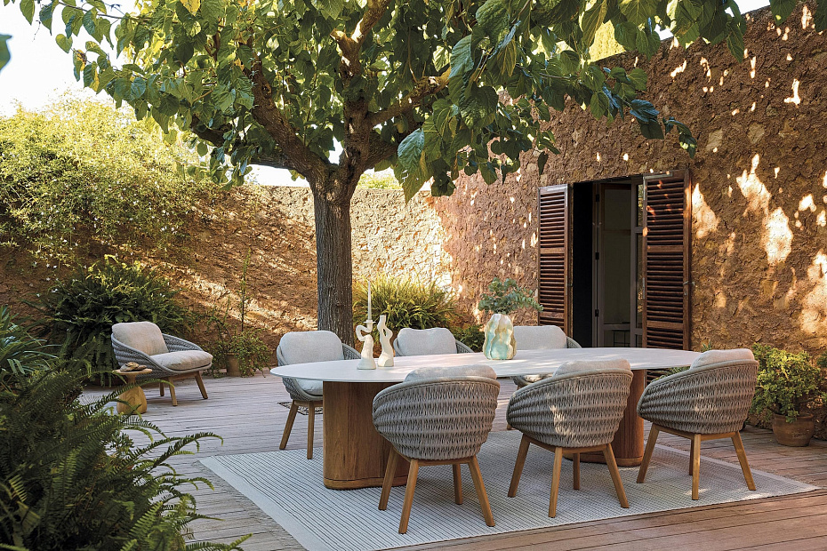 Обеденный стол для улицы Manutti Ogado - фото-2 | interior market