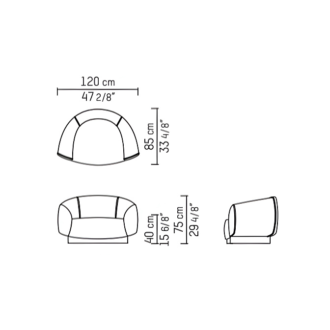 Кресло Studio Piet Boon KATE - фото-6 | interior market