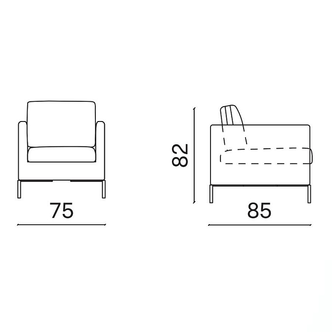 Кресло Novamobili Reef - фото-6 | interior market