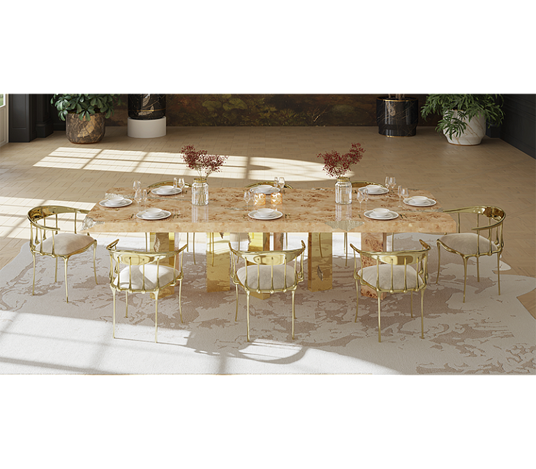 Обеденный стол Boca do Lobo Empire Poplar Dining Table - фото-5 | interior market